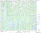 023C15 Lac Hublet Topographic Map Thumbnail