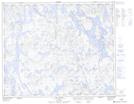 023C16 Lac Goupil Topographic Map Thumbnail 1:50,000 scale