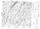 023D03 Lac Gaschet Topographic Map Thumbnail 1:50,000 scale