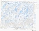 023D05 Lac Fromont Topographic Map Thumbnail 1:50,000 scale