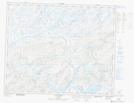 023D06 Lac Manet Topographic Map Thumbnail
