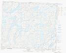 023D13 Lac Daran Topographic Map Thumbnail 1:50,000 scale