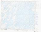 023D15 Lac Naococane Topographic Map Thumbnail 1:50,000 scale