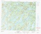 023E10 Lac Square Rock Topographic Map Thumbnail