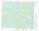 023E11 Lac De Lionne Topographic Map Thumbnail 1:50,000 scale