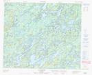 023E16 Lac Montviel Topographic Map Thumbnail