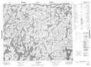 023F08 Lac Vignal Topographic Map Thumbnail 1:50,000 scale
