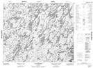 023F11 Lac Marquiset Topographic Map Thumbnail 1:50,000 scale