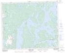 023G02 Wabush Lake Topographic Map Thumbnail