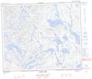 023G07 Sawbill Lake Topographic Map Thumbnail