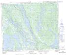 023G08 Molson Lake Topographic Map Thumbnail 1:50,000 scale