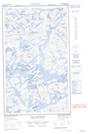 023G12E Lac La Jannaye Topographic Map Thumbnail 1:50,000 scale