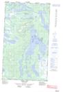 023I12W Andre Lake Topographic Map Thumbnail 1:50,000 scale