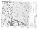 023I14 Lac Potel Topographic Map Thumbnail 1:50,000 scale