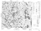 023I15 Lac Bonaventure Topographic Map Thumbnail 1:50,000 scale