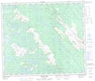 023J14 Elross Lake Topographic Map Thumbnail 1:50,000 scale