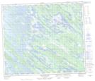 023J16 Hollinger Lake Topographic Map Thumbnail 1:50,000 scale