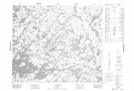 023K03 Lac Pierron Topographic Map Thumbnail 1:50,000 scale