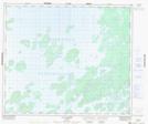 023K05 Lac Salvert Topographic Map Thumbnail