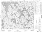 023K07 Lac Rousson Topographic Map Thumbnail 1:50,000 scale