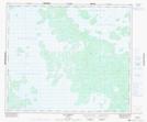 023K12 Lac Sorelet Topographic Map Thumbnail