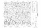 023K15 Lac Costebelle Topographic Map Thumbnail