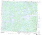 023L11 Lac Malaval Topographic Map Thumbnail 1:50,000 scale