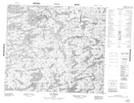 023L14 Lac Heslin Topographic Map Thumbnail 1:50,000 scale