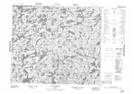 023M02 Lac Glandier Topographic Map Thumbnail