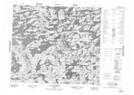023M03 Lac Mandonnet Topographic Map Thumbnail 1:50,000 scale