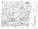 023M06 Lac Maurel Topographic Map Thumbnail 1:50,000 scale