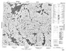 023M10 Lac Favard Topographic Map Thumbnail
