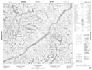023N07 Lac Lachaine Topographic Map Thumbnail 1:50,000 scale