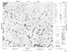 023N13 Lac Chalet Topographic Map Thumbnail