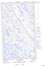 023O01W Lac Willbob Topographic Map Thumbnail 1:50,000 scale