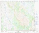 023O05 Lac Helluva Topographic Map Thumbnail 1:50,000 scale