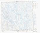 023O15 Lac Vannes Topographic Map Thumbnail 1:50,000 scale