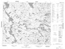 023P01 Lac Lacasse Topographic Map Thumbnail