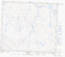 023P05 Lac Deborah Topographic Map Thumbnail