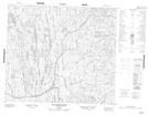 023P06 Lac Grand Rosoy Topographic Map Thumbnail