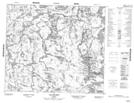 023P07 Lac Advance Topographic Map Thumbnail 1:50,000 scale