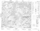023P16 Lac Bjarni Topographic Map Thumbnail