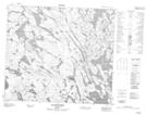 024A04 Lac Hurtubise Topographic Map Thumbnail