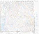 024C08 Lac Mistamisk Topographic Map Thumbnail