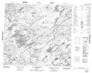 024D15 Lac Desbergeres Topographic Map Thumbnail
