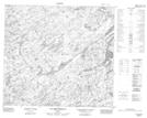 024D16 Lac Montgenault Topographic Map Thumbnail