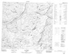 024E02 Lac Goret Topographic Map Thumbnail