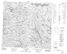 024E05 Lac Grammont Topographic Map Thumbnail