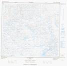 024E08 Lac Rigouville Topographic Map Thumbnail
