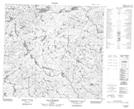 024E10 Lac La Fidelite Topographic Map Thumbnail